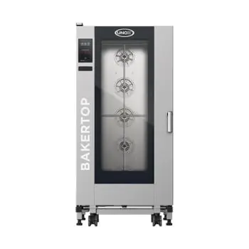 Bakertop Mindone - H 187.5 x 89.2 x 101.8 CM - 262 KG - 380 - 415 - Zonder - Stekker V - 29300 W - RVS - +30°C / +260°C - Unox - 596451