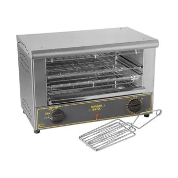 Salamander - H 30.5 x 450 x 30 CM - 10 KG - 220 - 240 V - 2000 W - RVS - +0°C / +1050°C - Roller Grill - 304010