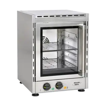 Heteluchtoven - H 49.5 x 37 x 53.5 CM - 20 KG - 220 - 240 - Zonder - Stekker V - 1500 W - RVS - +90°C / +270°C - Roller Grill - 304090