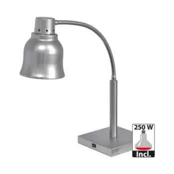 Warmhoudlamp - H 65 x 22 x 22 CM - 10 KG - Ø17 CM - 220 - 240 V - RVS - Caterchef - 508015