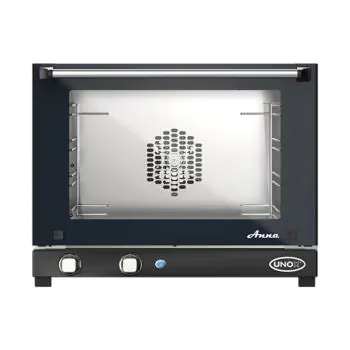 Heteluchtoven - H 47.2 x 60 x 58.7 CM - 22 KG - 220 - 240 V - 3000 W - RVS - +80°C / +260°C - Unox - 596065
