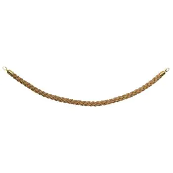 Afzetkoord - Gevlocht - Gouden Haken - Brons - H 150 CM - Securit