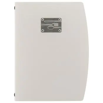 Menukaart Rio - A4 - Bestek - Design - Wit - Polypropyleen - Securit
