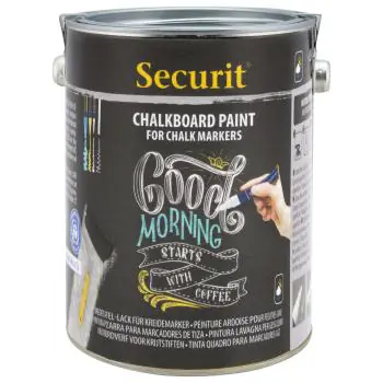 Krijtbordverf - 2.5 L - Zwart - Securit
