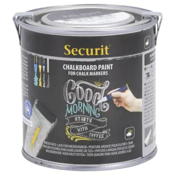 Krijtbordverf - 250 ML - Zwart - Securit