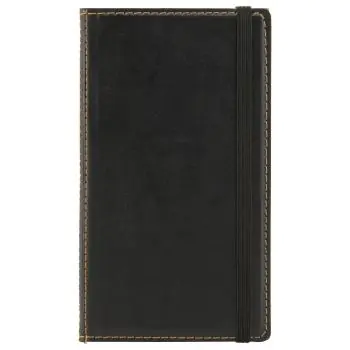 Rekeninghouder - Met Deksel - Zwart - Hout/Kunstleder - H 18 x B 10 CM - Securit