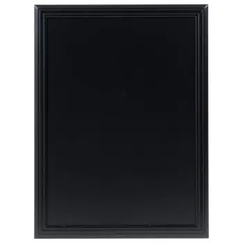 Muurkrijtbord - Zwart - B 60 x D 80 CM - Securit