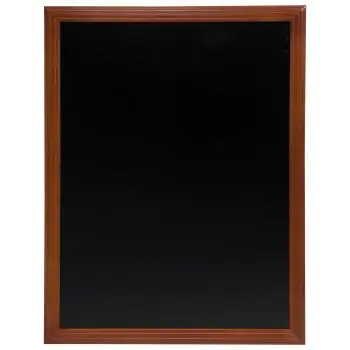 Muurkrijtbord - Mahonie - B 70 x D 90 CM - Securit