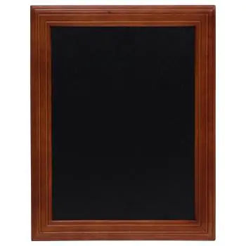 Muurkrijtbord - Incl. Bevestigingsschroeven - B 40 CM - Mahonie - Securit