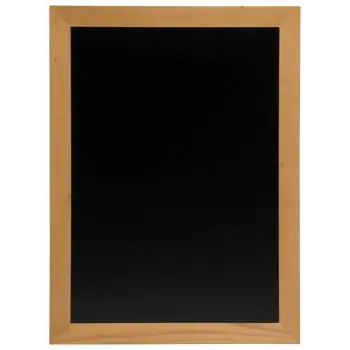 Muurkrijtbord - Bruin - B 60 x D 80 CM - Securit