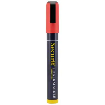Krijtstift - 2 Stuks - Gebeitelde Punt - Rood - 2-6 MM - Securit