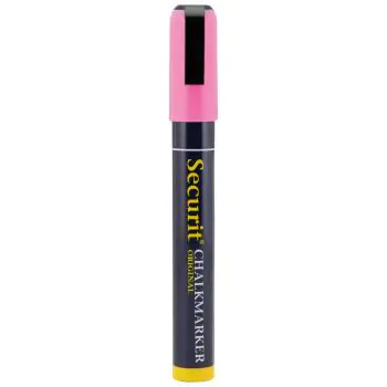 Krijtstift - 2 Stuks - Gebeitelde Punt - Roze - 2-6 MM - Securit