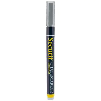 Krijtstift - Ronde Punt - Zilver - 1-2 MM - Securit