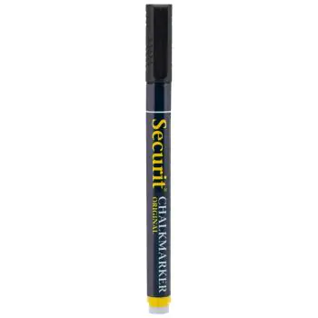 Krijtstift - Ronde Punt - Zwart - 1-2 MM - Securit