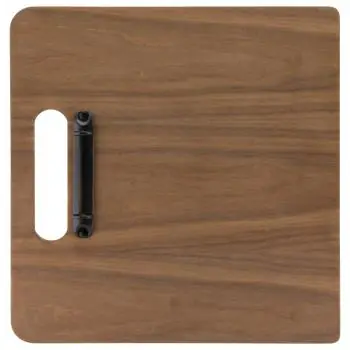 Menu Klembord - A4 - Handvat - Ringen - Walnoot - Hout/Metaal - Securit