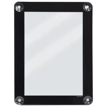 Raam Poster - A4 - Dubbelzijdig - Zwart - H 36 x B 27.1 CM - Securit