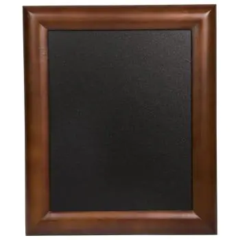 Muurkrijtbord - Incl. Bevestigingsschroeven - B 30 CM - Zwart - Securit