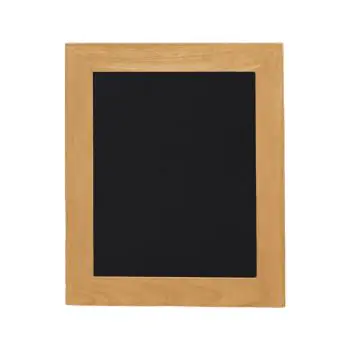 Muurkrijtbord - Incl. Bevestigingsschroeven - B 30 x D 40 CM - Mahonie - Securit