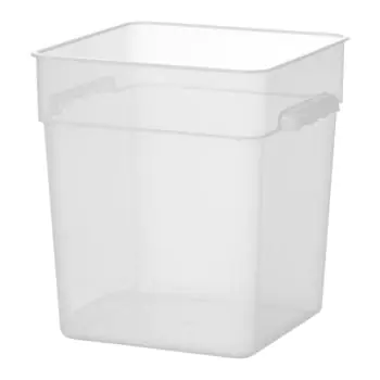 Voedselcontainer - 17.2 L - Polypropyleen - H 32 x B 29 x D 29 CM - Hendi