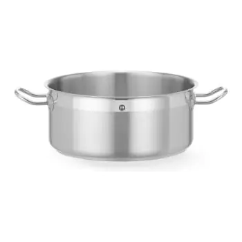 Kookpan - Laag - Zonder Deksel - Profi line - Ø 28 CM - Hendi