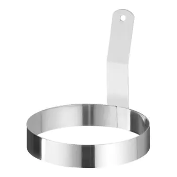 Eierring - Met Handvat - H 12.5 x Ø 12.8 CM - RVS - Hendi
