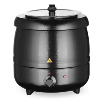 Soepketel - 8 liter - Zwart - Hendi - 860083