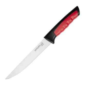 Hygiplas Pro - Uitbeenmes 15 Cm - Rood