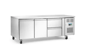 Polar U-Series - Koelwerkbank - 2 deuren + 2 laden 242Ltr