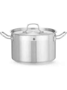 Kookpan - Middel - Deksel - Ø24 cm - 7 liter - Hendi - Profi Line - 831403