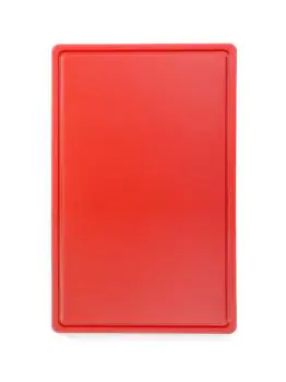 Snijplank - Rood - 1/1 GN - HDPE - H 1.5 x 32.5 x 53 CM - Hendi - 826010