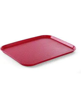 Fastfood dienbladen - Large - Rood - Hendi - 878811