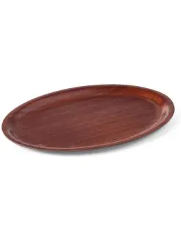 Dienblad ovaal - Woodform - 23 x 16 CM - Hendi - 507964