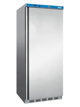 Koelkast - 620 Liter - 1-Deurs - Geventileerd - Zilver - Saro
