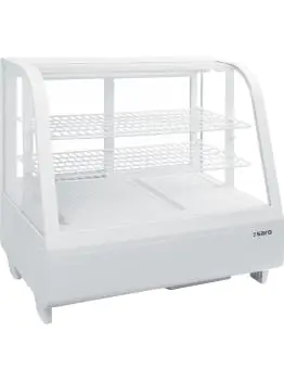 Opzetkoelvitrine - Digitale Temperatuurregeling - Wit - Kunststof - 100 Liter - 230V - H 67.5 x B 68.2 x D 45.5 CM - Saro - 330-1031