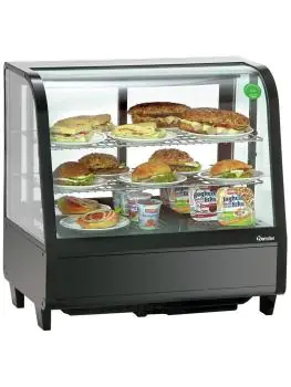 Koelvitrine - 100 Liter - Zwart - Bartscher - 700201G