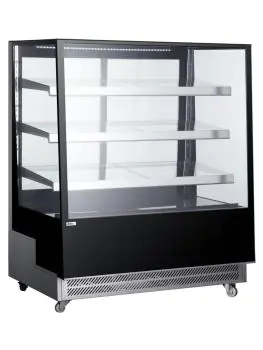 Koelvitrine - 3 Schuine Schappen - 650 L - Hendi - 233320