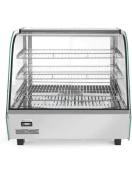 Warmhoudvitrine - 120 Liter - Rvs - Hendi - 233726 - Drielaags Opzet