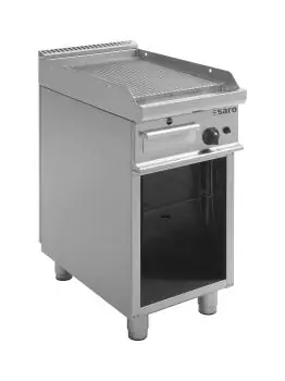 Grillplaat - Gas - RVS - H 85 x B 40 x D 70 CM - Saro - 423-1190