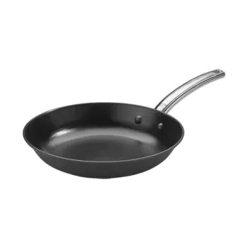 Lyonnaiserpan - H 4.5 CM - 1.04 KG - Ø24 CM - Lichtgewicht Gegoten Staal - Pujadas - 720791