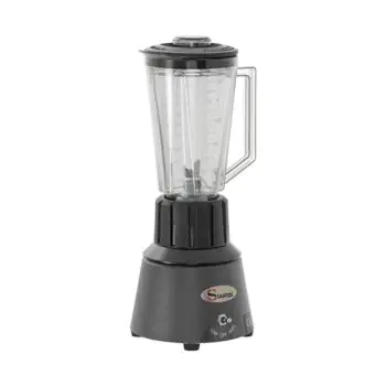 Blender - H 42 x 18 x 18 CM - 2.9 KG - 220 - 240 V - 600 W - Polycarbonaat - Grijs - 1.25 Liter - Santos - 408060