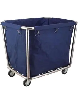 Wasgoed trolley - RVS - 900x650x850 mm - Hendi - 691083