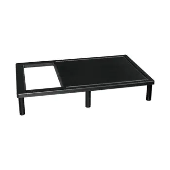 Snij/Werkunit - H 11 x 65 x 40 CM - 4.21 KG - Polyethyleen - Zwart - Caterchef - 882026