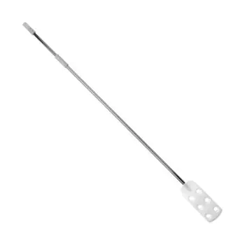 Roerspatel - 1.4 KG - 180 CM - Polyethyleen - Wit - 882180
