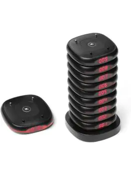 Piepers Restaurants - 10 Stuks - H 18 x 8.2 x 17.5 CM - Hendi - 201640