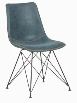 Stoel Clint - Blauw - Staal - G-Line