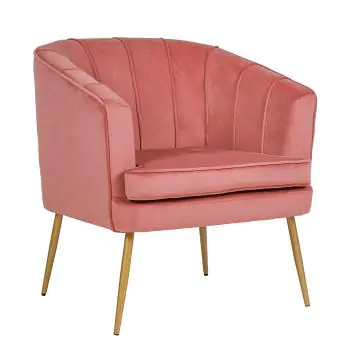 Fauteuil Relax - Old Pink - Velvet - B 75 CM - G-Line