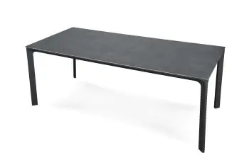 Terras Stamtafel - Granietlook Blad - Aluminium Frame - G-Line