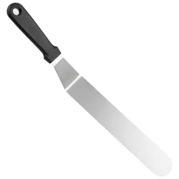 Paletmes - 30 CM - Gebogen - RVS - Zwart - G-Line