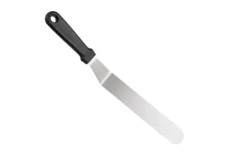 Paletmes - B 25 CM - Gebogen - RVS - Zwart - G-Line