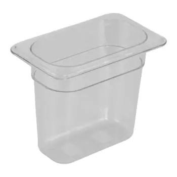 Gastronormbak - Polycarbonaat - 1/9 GN - 150 MM Diep - Transparant - G-Line